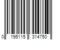 Barcode Image for UPC code 0195115314750