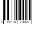 Barcode Image for UPC code 0195158714029