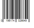 Barcode Image for UPC code 0195174026649