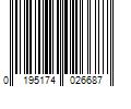 Barcode Image for UPC code 0195174026687. Product Name: LG EasyLoad 7.3-cu ft Smart Electric Dryer (Graphite Steel) ENERGY STAR | DLE7400VE