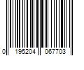 Barcode Image for UPC code 0195204067703