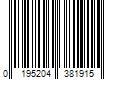 Barcode Image for UPC code 0195204381915