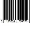 Barcode Image for UPC code 0195204554753