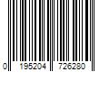 Barcode Image for UPC code 0195204726280