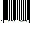 Barcode Image for UPC code 0195205000778