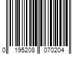 Barcode Image for UPC code 0195208070204