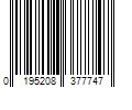 Barcode Image for UPC code 0195208377747