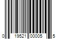 Barcode Image for UPC code 019521000055