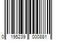 Barcode Image for UPC code 0195239000881