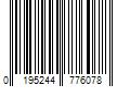 Barcode Image for UPC code 0195244776078