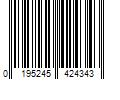 Barcode Image for UPC code 0195245424343