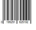 Barcode Image for UPC code 0195251625192