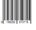 Barcode Image for UPC code 0195252610715