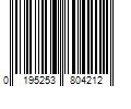 Barcode Image for UPC code 0195253804212