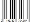 Barcode Image for UPC code 0195333704210