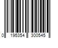 Barcode Image for UPC code 0195354300545