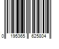 Barcode Image for UPC code 0195365625804