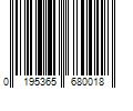 Barcode Image for UPC code 0195365680018