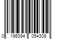 Barcode Image for UPC code 0195394054309