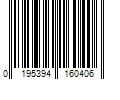 Barcode Image for UPC code 0195394160406