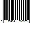 Barcode Image for UPC code 0195434000075