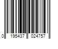 Barcode Image for UPC code 0195437024757