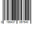 Barcode Image for UPC code 0195437057540