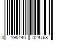 Barcode Image for UPC code 0195440024768