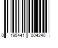 Barcode Image for UPC code 0195441004240