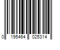 Barcode Image for UPC code 0195464025314