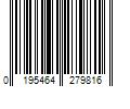 Barcode Image for UPC code 0195464279816