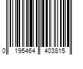 Barcode Image for UPC code 0195464403815