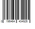 Barcode Image for UPC code 0195464434925