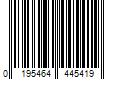 Barcode Image for UPC code 0195464445419