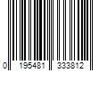 Barcode Image for UPC code 0195481333812