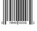 Barcode Image for UPC code 019549000082