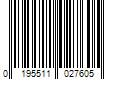 Barcode Image for UPC code 0195511027605