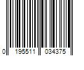 Barcode Image for UPC code 0195511034375