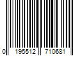 Barcode Image for UPC code 0195512710681