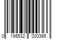 Barcode Image for UPC code 0195532000366