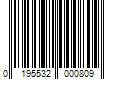 Barcode Image for UPC code 0195532000809