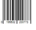 Barcode Image for UPC code 0195532200773