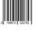 Barcode Image for UPC code 0195570020753