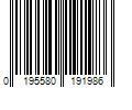 Barcode Image for UPC code 0195580191986