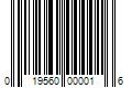 Barcode Image for UPC code 019560000016