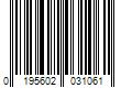 Barcode Image for UPC code 0195602031061