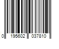 Barcode Image for UPC code 0195602037810