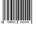 Barcode Image for UPC code 0195602042449