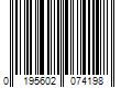 Barcode Image for UPC code 0195602074198