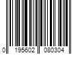 Barcode Image for UPC code 0195602080304